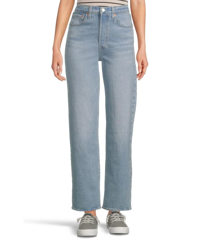 Levi's Ribcage Super High Waist Straight Leg Jeans 1