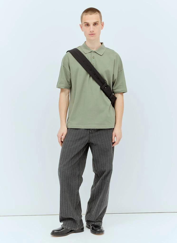 A.P.C. ogo Embroidered Polo Shirt 2