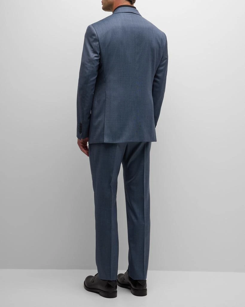 Emporio Armani Men's Solid Wool-Blend Suit 5