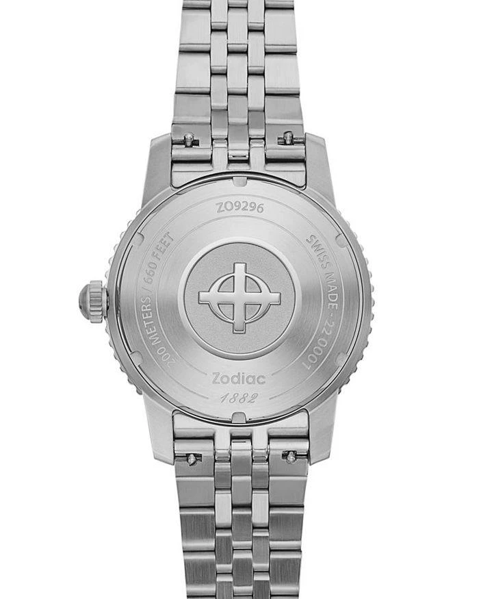 ZODIAC Compression Diver Automatic Stainless Steel Watch, 40mm 5