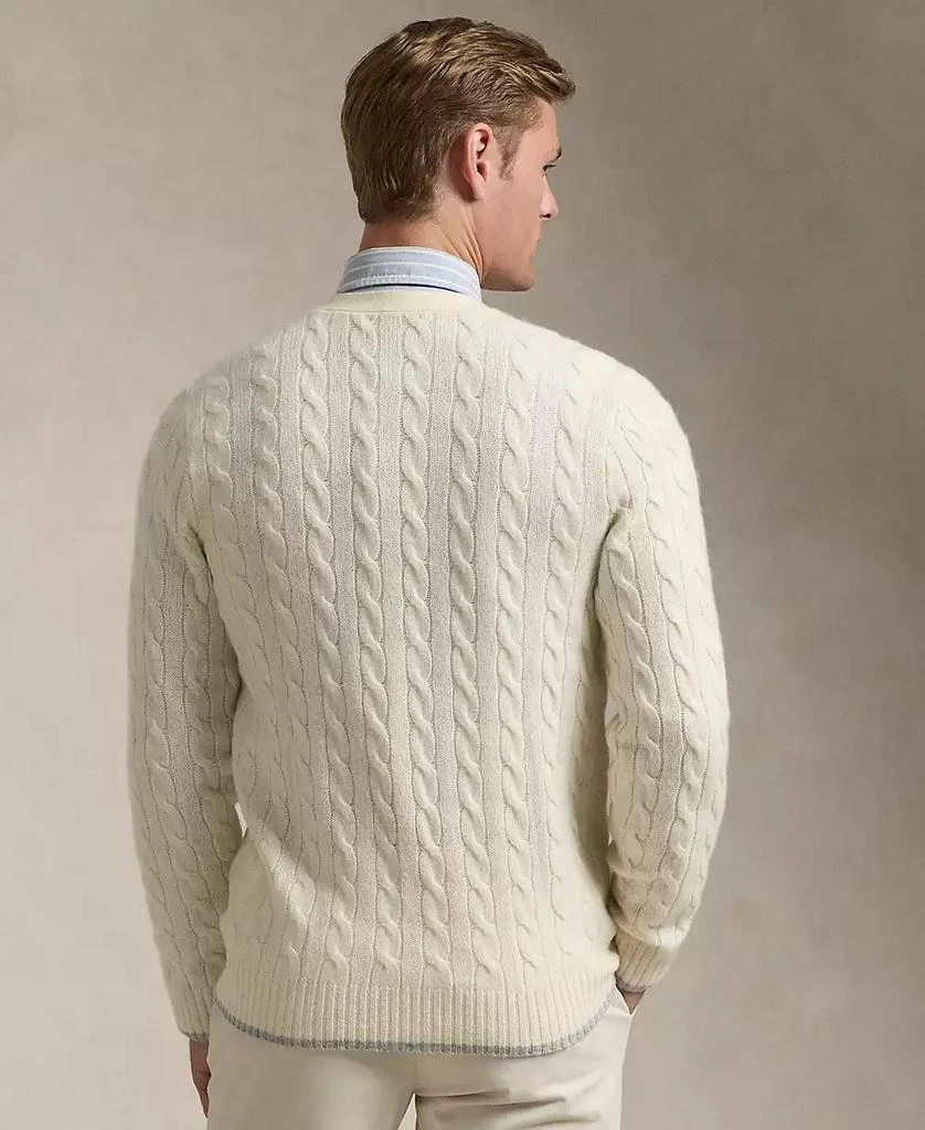 Ralph Lauren Men
s Cable-Knit Wool-Cashmere Cardigan 4