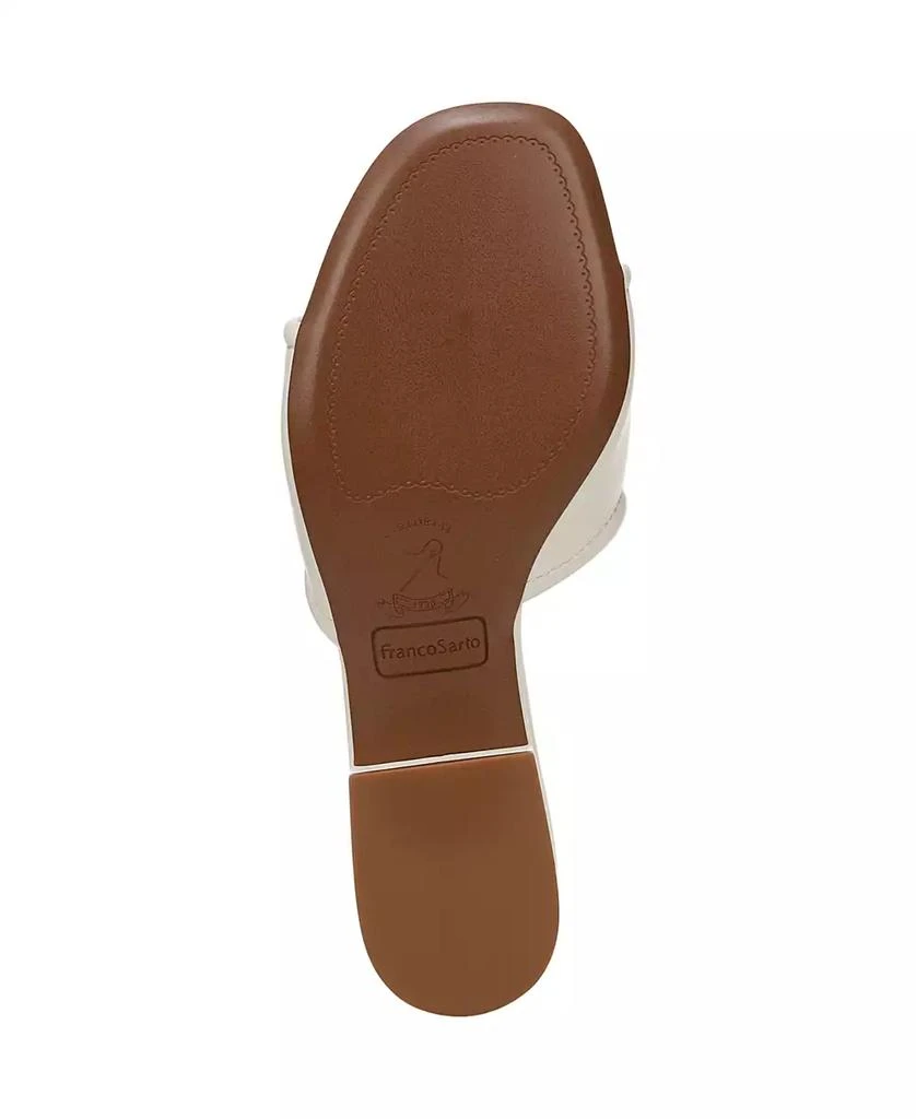 Franco Sarto Women's Noreen 2 Open Square Toe Block Heel Slide Sandals 5