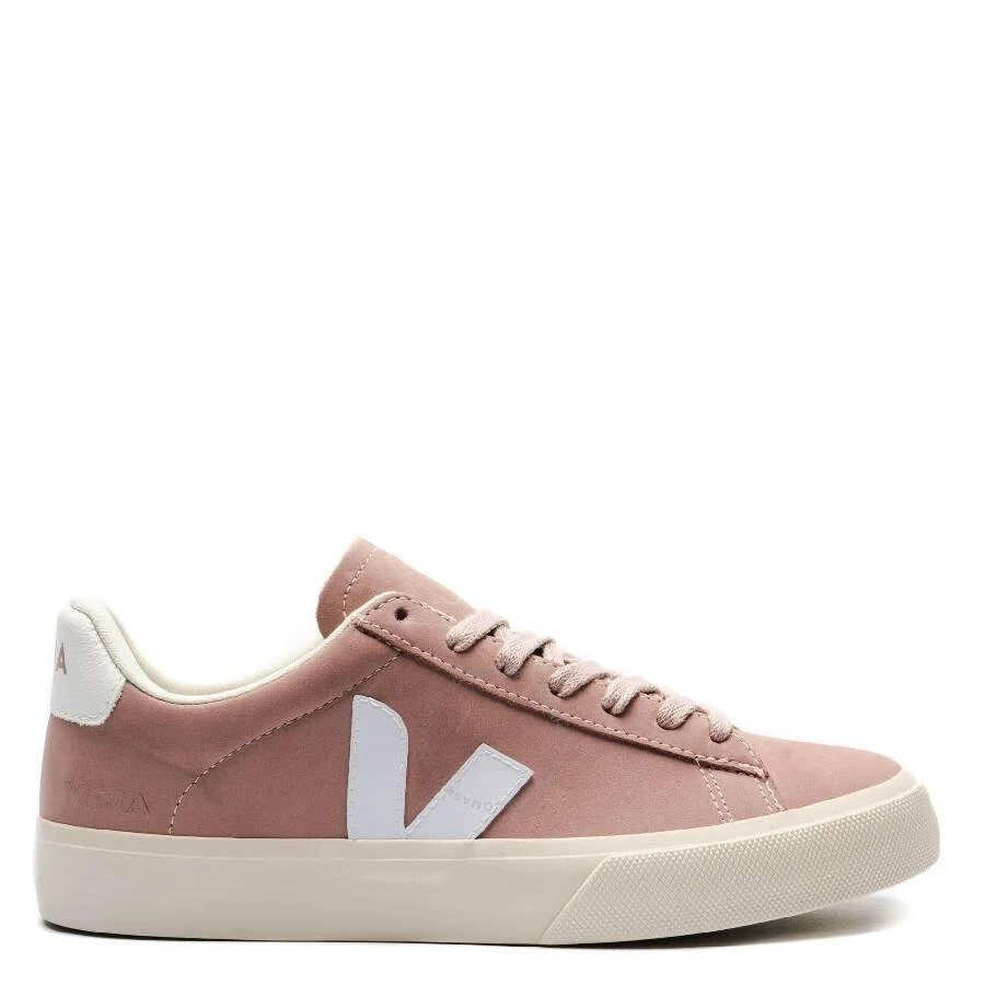Veja Babe White Campo Nubuck Low-Top Sneakers 1