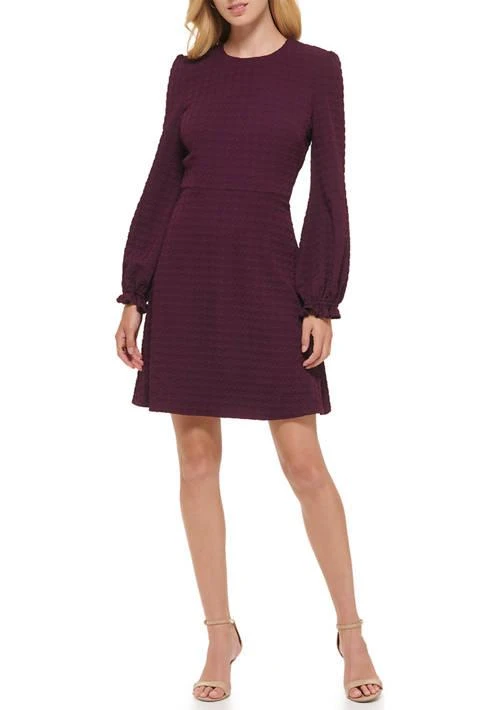 sachin and babi light blue dress Tommy Hilfiger logo-embroidered Striped Dress | Neutrals main image 1