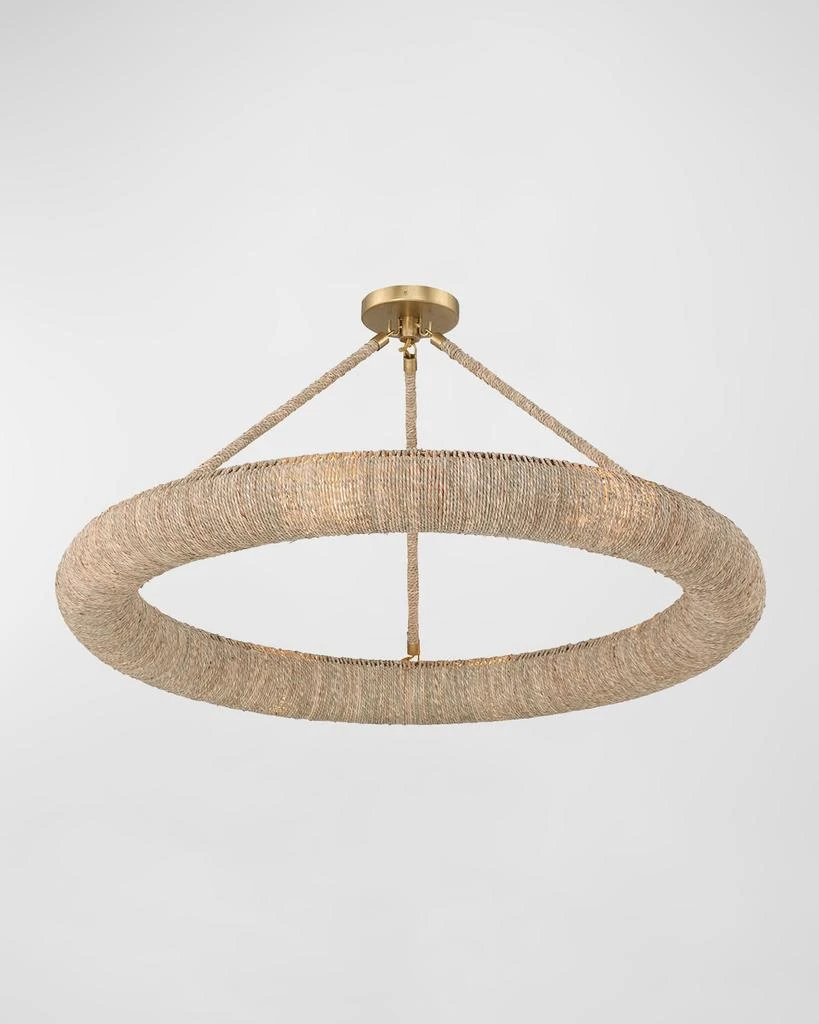 Crystorama Oakley 8-Light Semi-Flush Mount 5