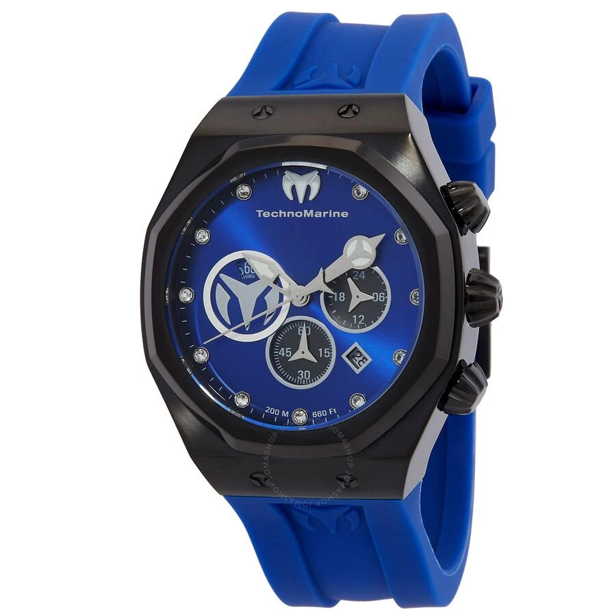 TechnoMarine Reef Sun Chronograph Quartz Blue Dial Men's Watch TM-523001 1