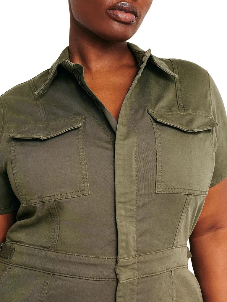 Good American Fit For Success Utility Jumpsuit 5