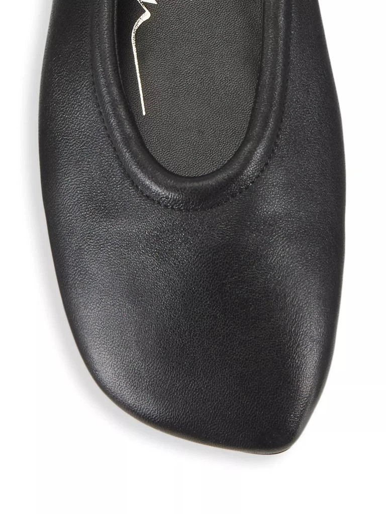 3.1 Phillip Lim Stretch-Back Leather Ballet Flats 4