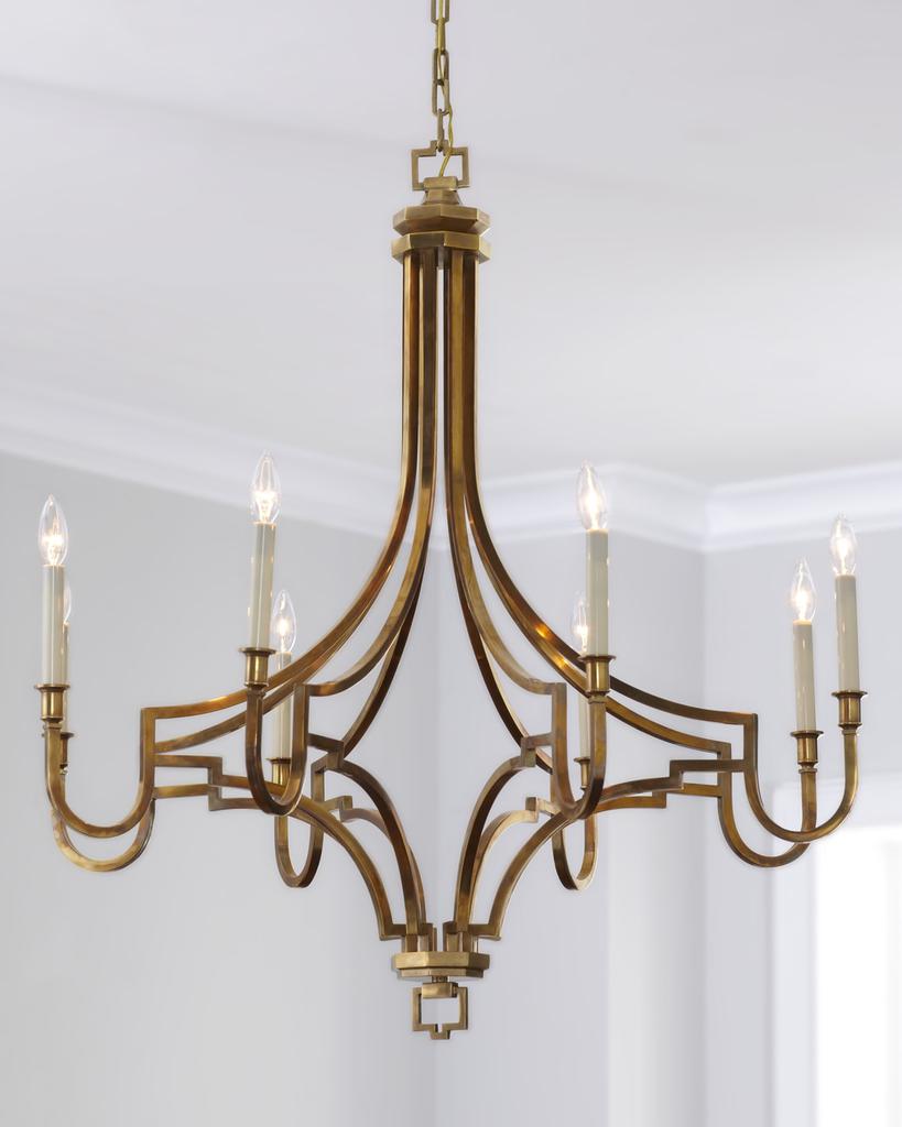 Chapman & Myers Lg Mykonos Chandelier By Chapman & Myers