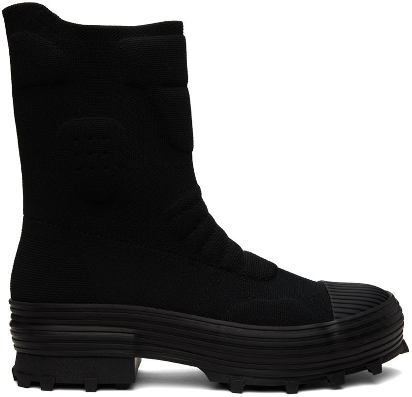 CAMPERLAB Black Traktori Boots