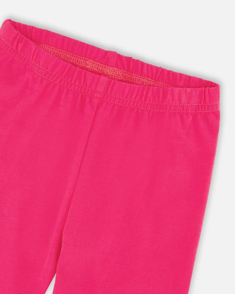 Deux par Deux Tunic and Organic Cotton Capri Set Off White Printed Flowers and Pink 5