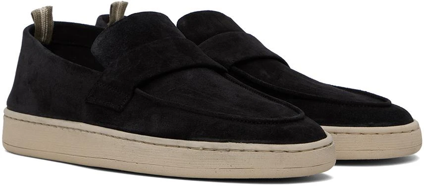 Officine Creative Black Herbie 001 Loafers 4