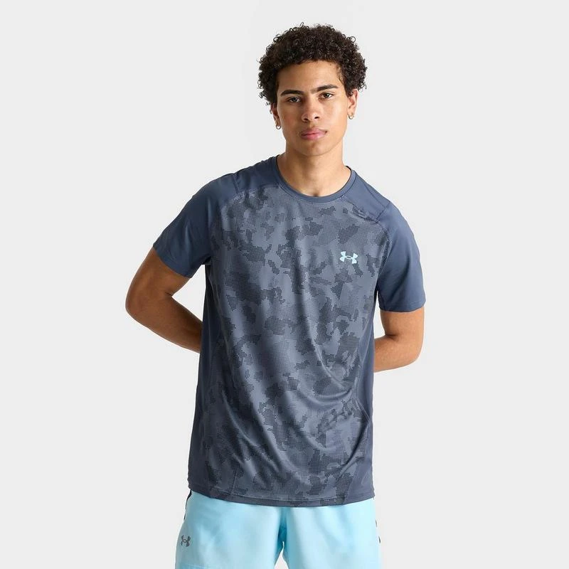 Under Armour Men's Under Armour HeatGear Fitted Camo Short-Sleeve Training Top 1