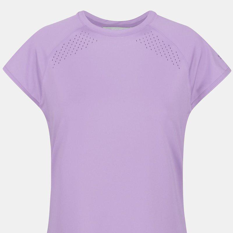 Regatta Womens/Ladies Luaza T-Shirt Pastel Lilac