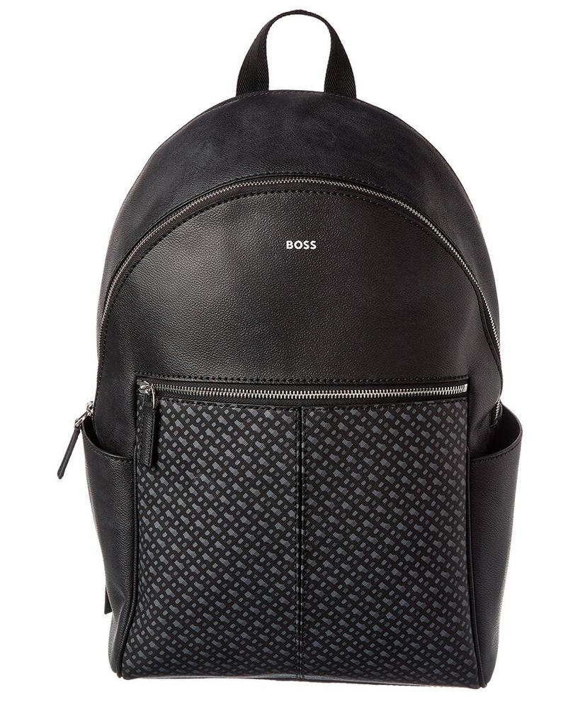 Hugo Boss Zair N Leather Backpack