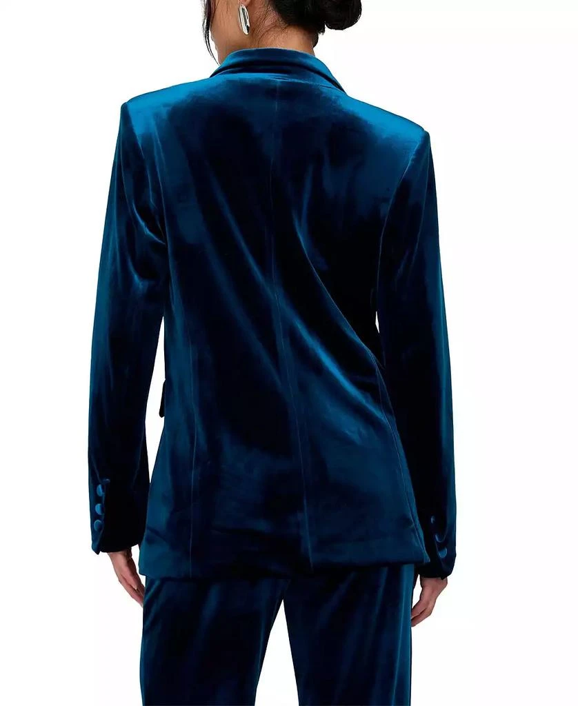 Lily and Lionel London Women's Valerie Tailored Velvet Blazer 4