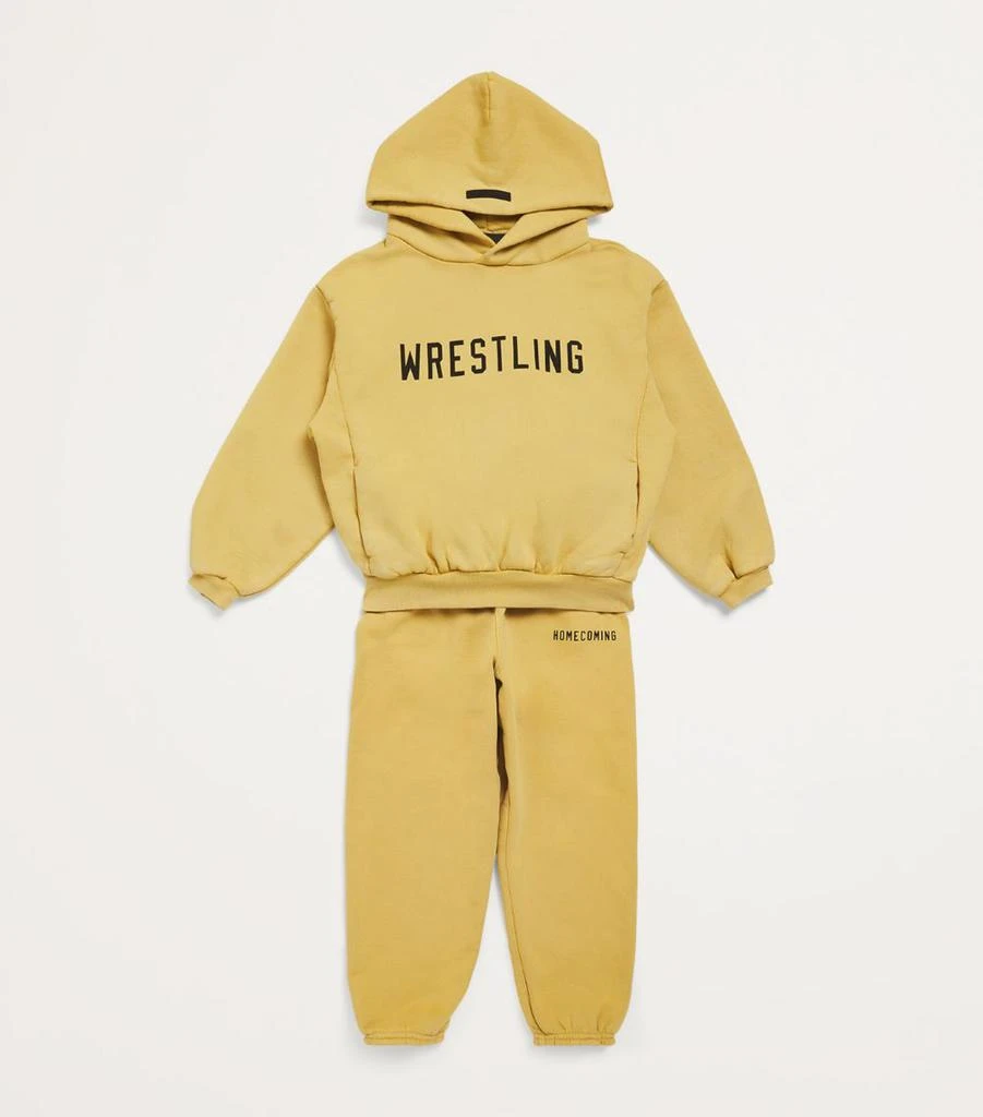 FEAR OF GOD ESSENTIALS KIDS Heavy Fleece Logo Hoodie (2-16 Years) 3