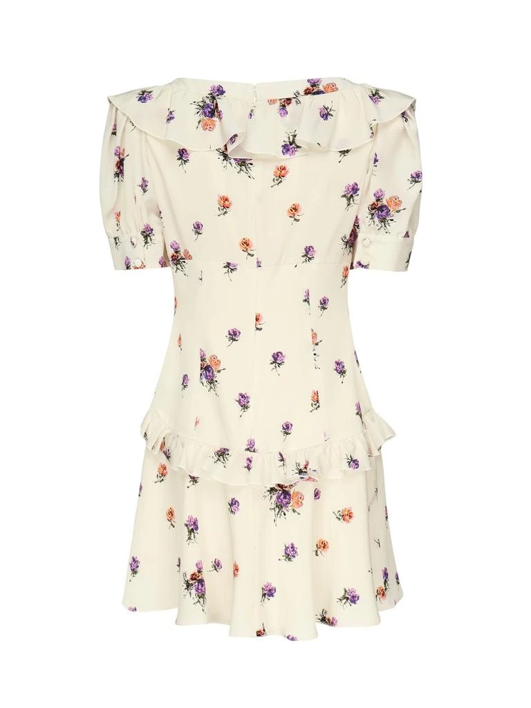 Alessandra Rich Alessandra Rich Rose Print Mini Dress 2