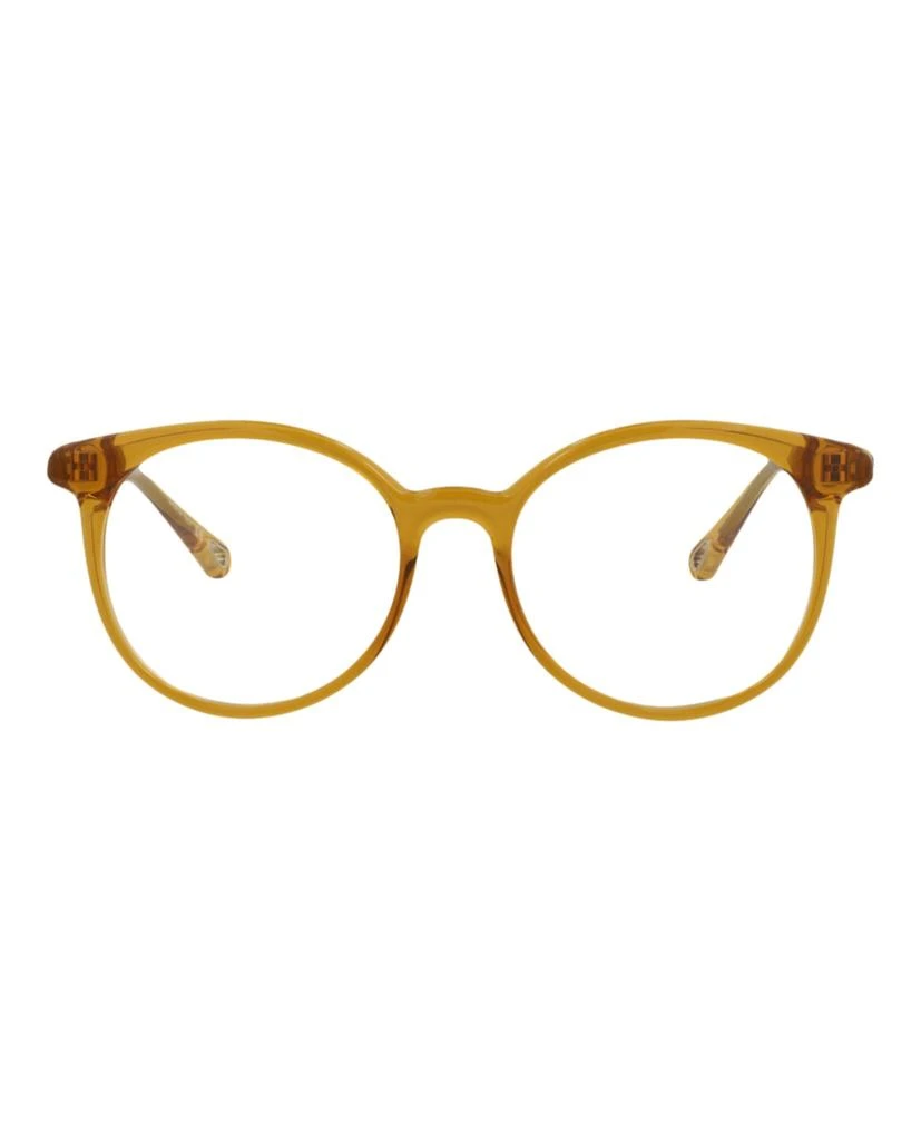Chloé Round-Frame Bio Injection Optical Frames 1