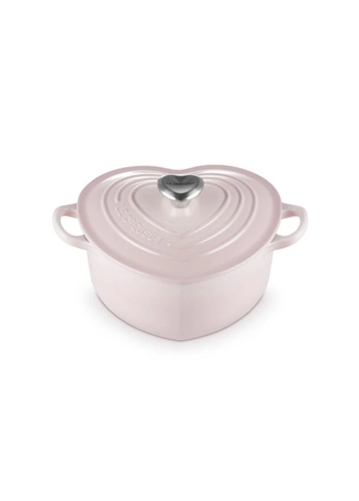 Le Creuset Cast iron heart casserole with stainless steel heart knob 1.9l 1