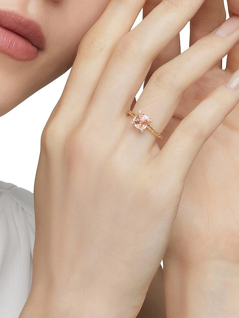 David Yurman Chatelaine Ring in 18K Rose Gold 8