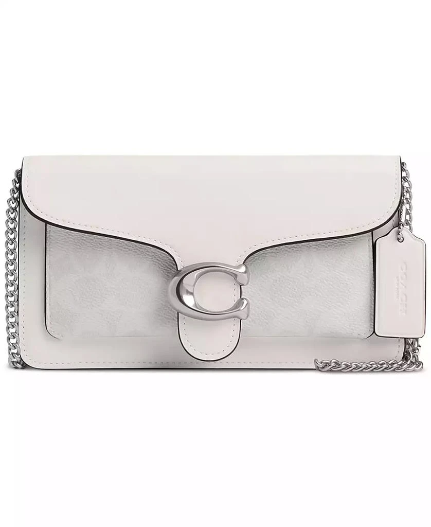 Coach Tabby Chain Clutch in Signature Canvas 1