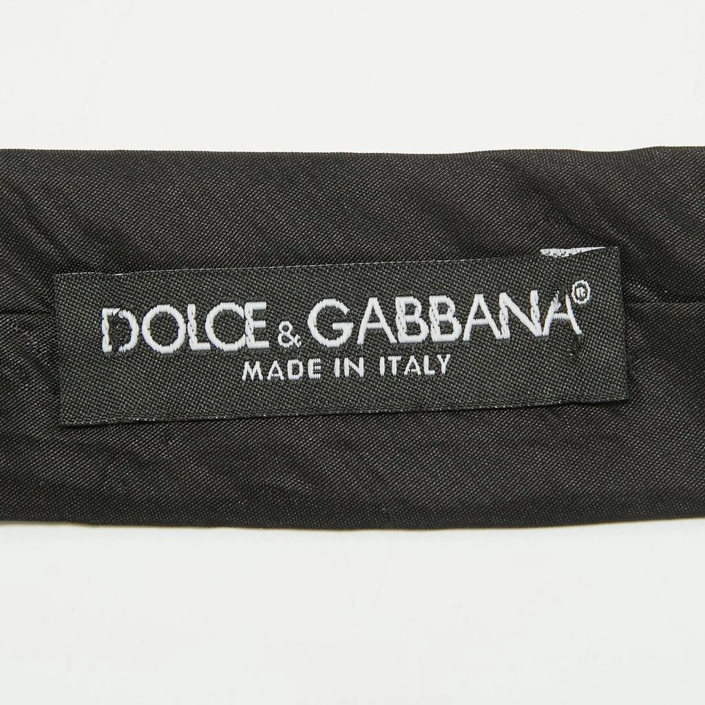 Dolce & Gabbana Dolce & Gabbana Black Silk Tie 4