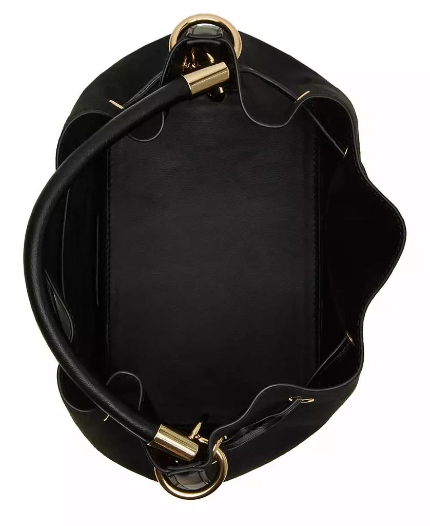 Anne Klein Convertible Strap Small Bucket Bag 5