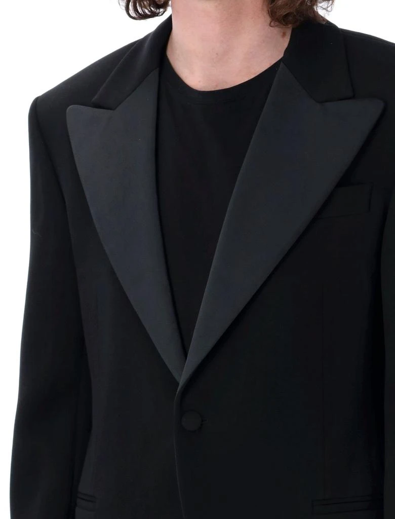Salvatore Ferragamo Ferragamo Single-Breasted Tuxedo Tailored Blazer 5