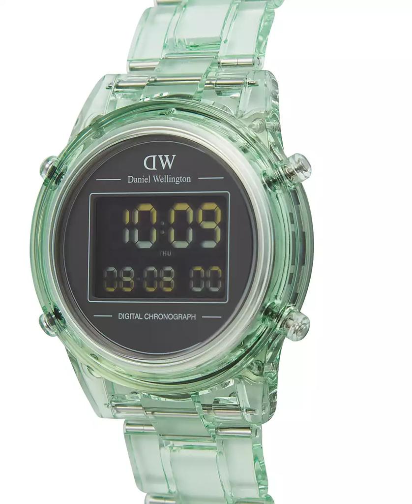 Daniel Wellington Women's Chronograph Green Plastic Watch, 36mm