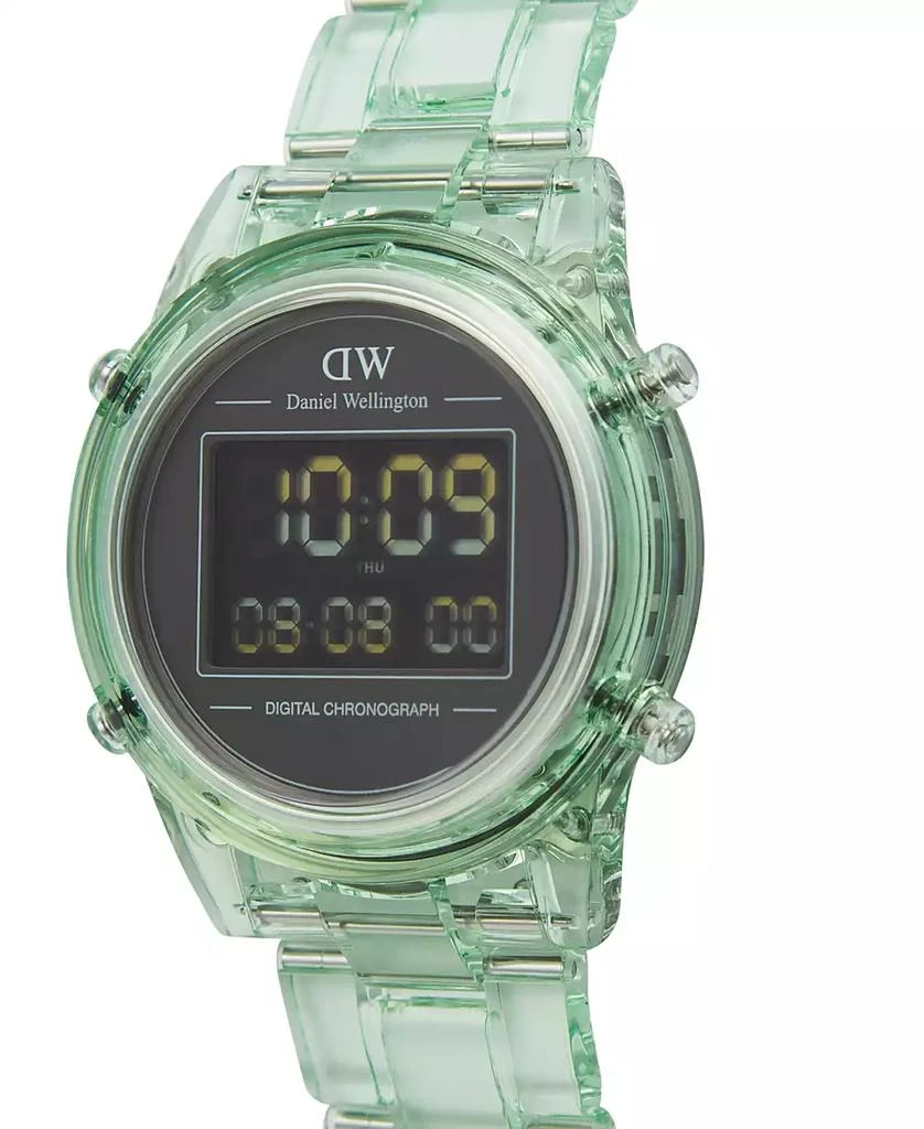 Daniel Wellington Women's Chronograph Green Plastic Watch, 36mm 2