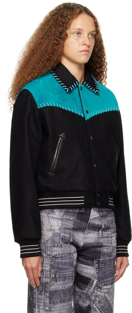 Andersson Bell Black & Blue New Margo Western Varsity Jacket 2