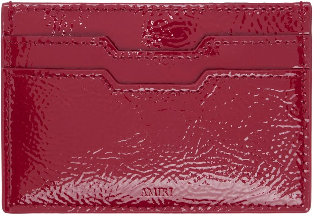 AMIRI Red 
MA
 Card Holder 2