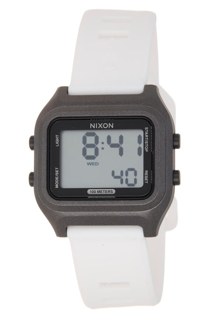 Nixon The Ripper Silicone Strap Digital Watch, 36.5mm