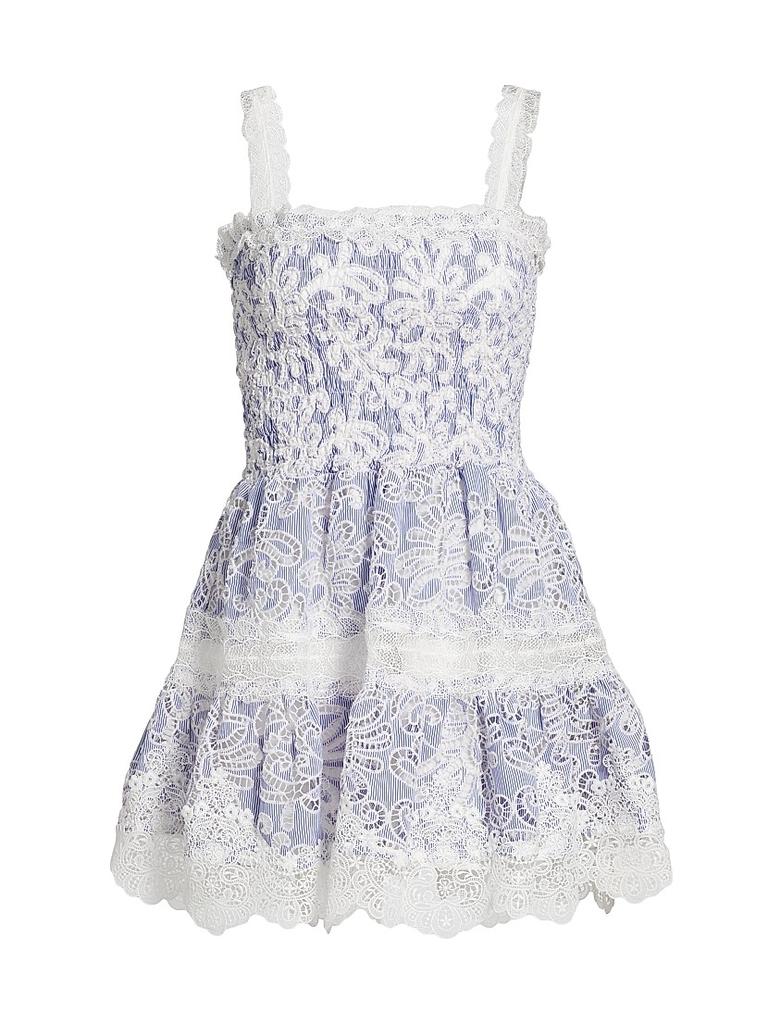 Waimari Aerin Eyelet Minidress