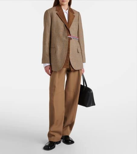 Thom Browne Gunclub houndstooth wool blazer 2