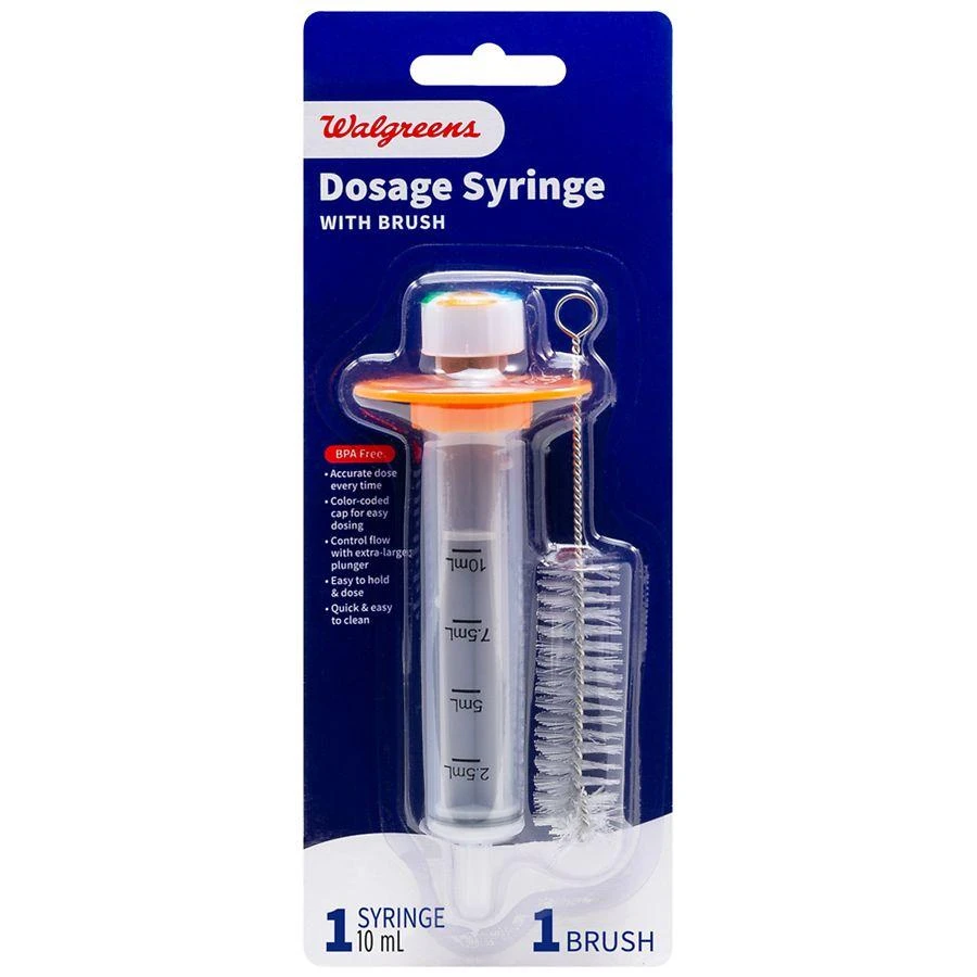 Walgreens Dosage Syringe with Brush 1