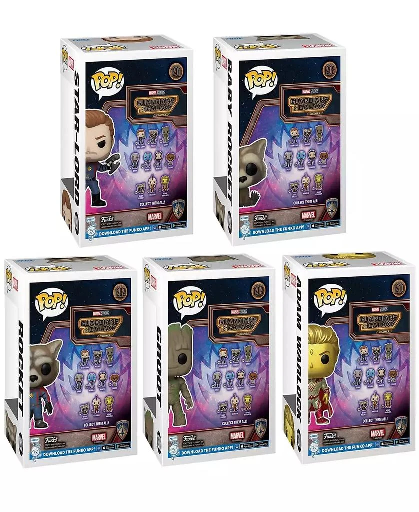 Funko Pop Movies Guardians of the Galaxy Collectors Set 3