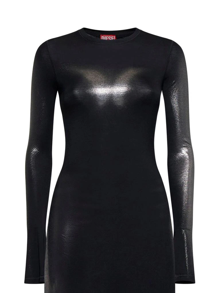 Diesel Diesel D-Anessa Metallic Effect Maxi Dress 3