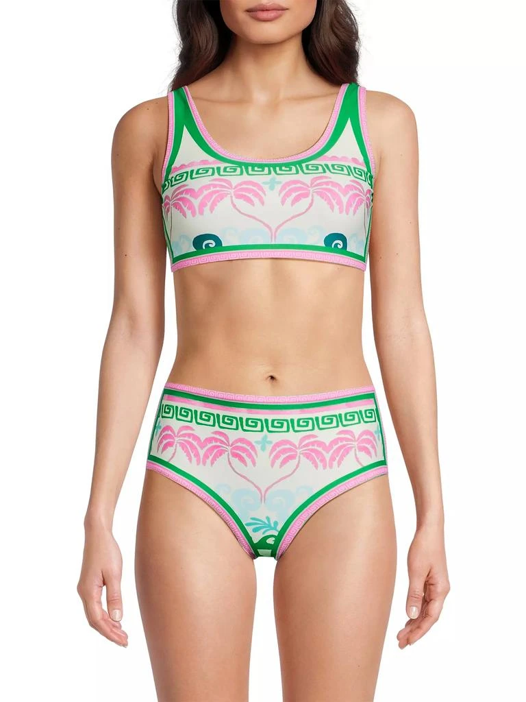 Beach Riot Francis Palm Tree Tankini Top 3