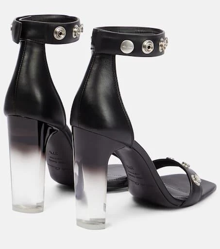 Rick Owens Snaps leather sandals 3