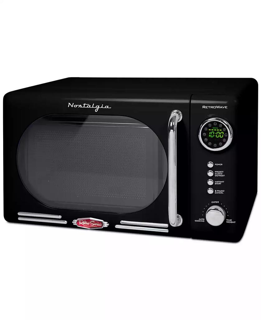 Nostalgia NRMO7AQ6A Retro 700-Watt LED Microwave