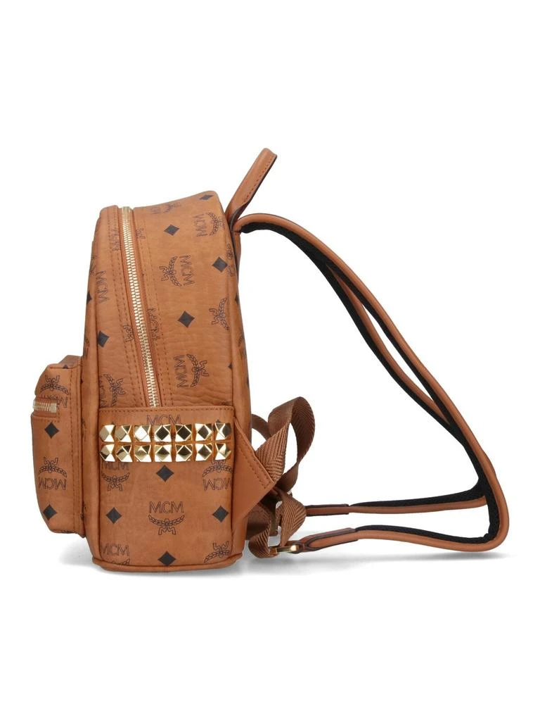 MCM MCM Monogram Printed Zipped Backpack 4