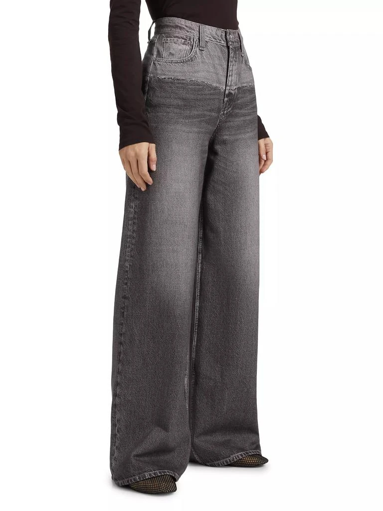 Rag & Bone Miramar Sofie Cotton Fleece Jeans 4