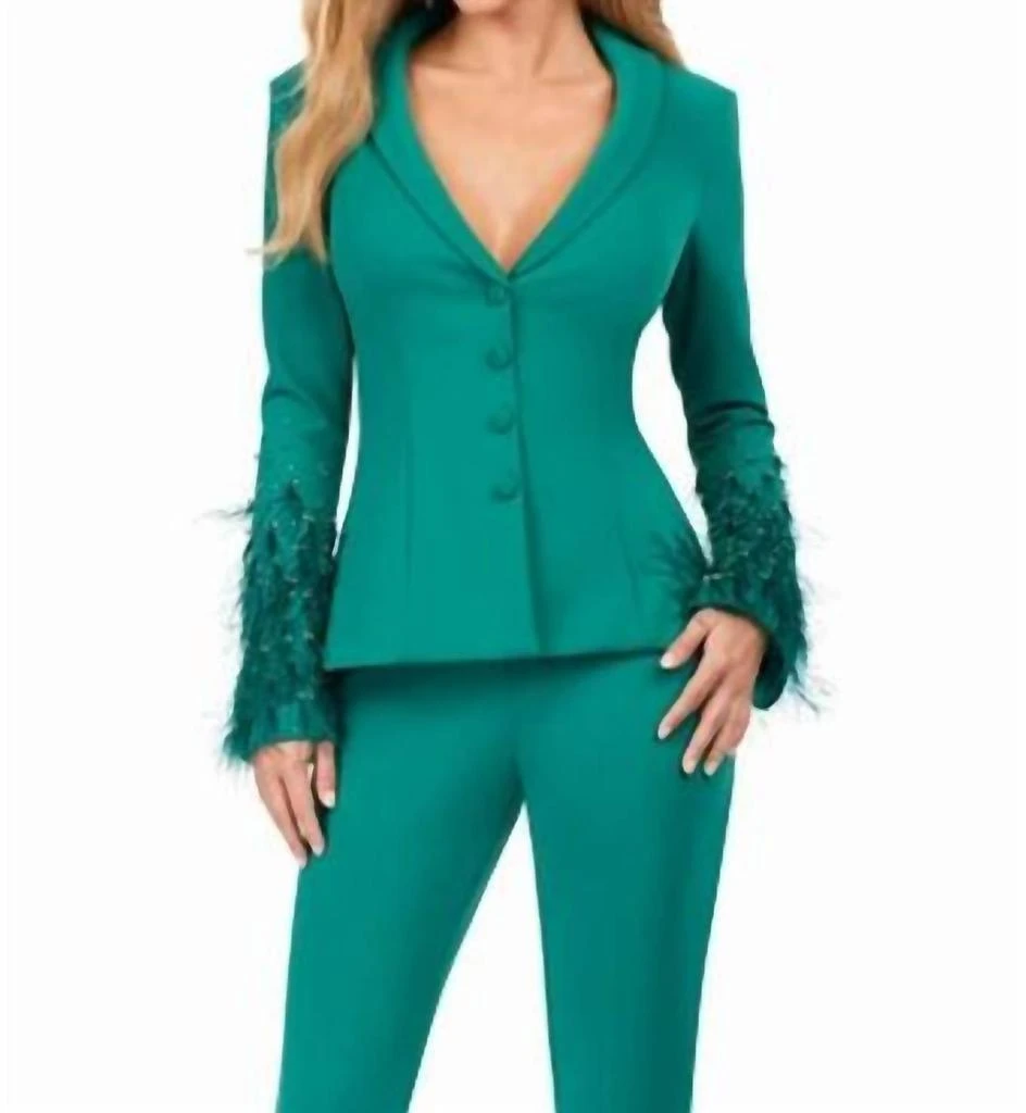 ASHLEYlauren Ashleylauren - Women
s Dressed In Time Blazer 2