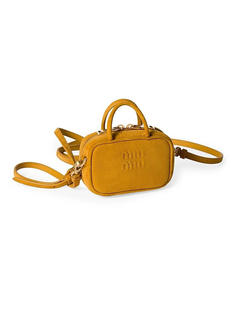Miu Miu Beau Suede Micro-Bag 2