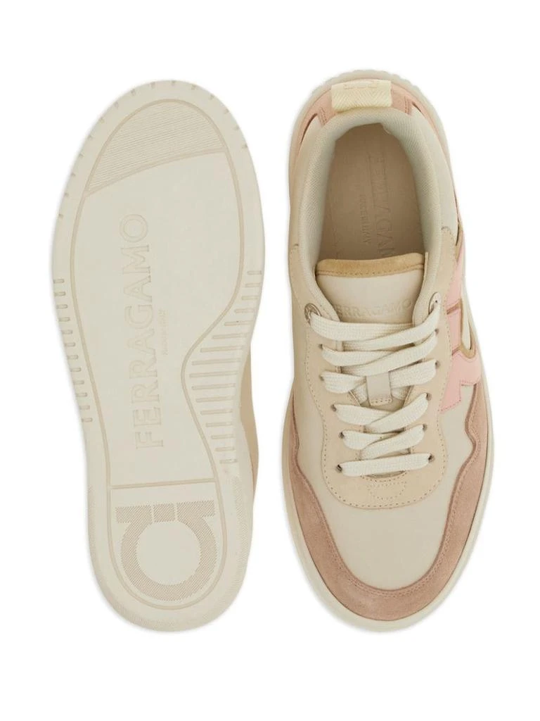 Salvatore Ferragamo FERRAGAMO - Gancini Leather Sneakers 2