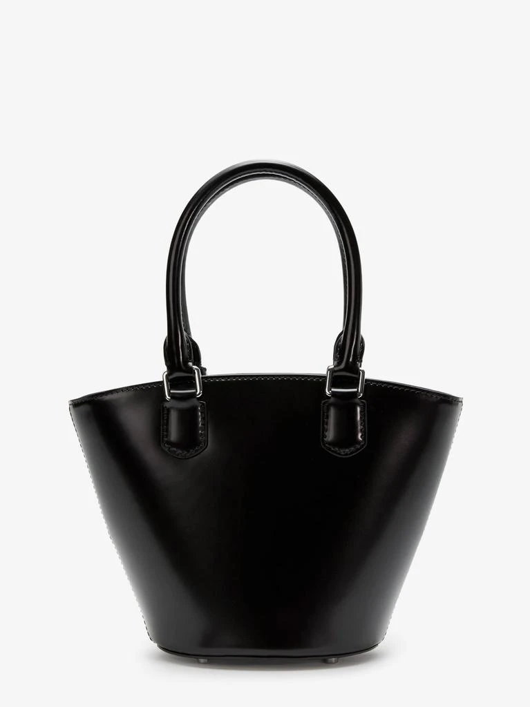 Self Portrait Leather shoulder bag with charms 2
