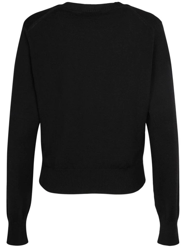 Ami Alexandre Mattiussi Ami De Coeur Wool Jumper 2