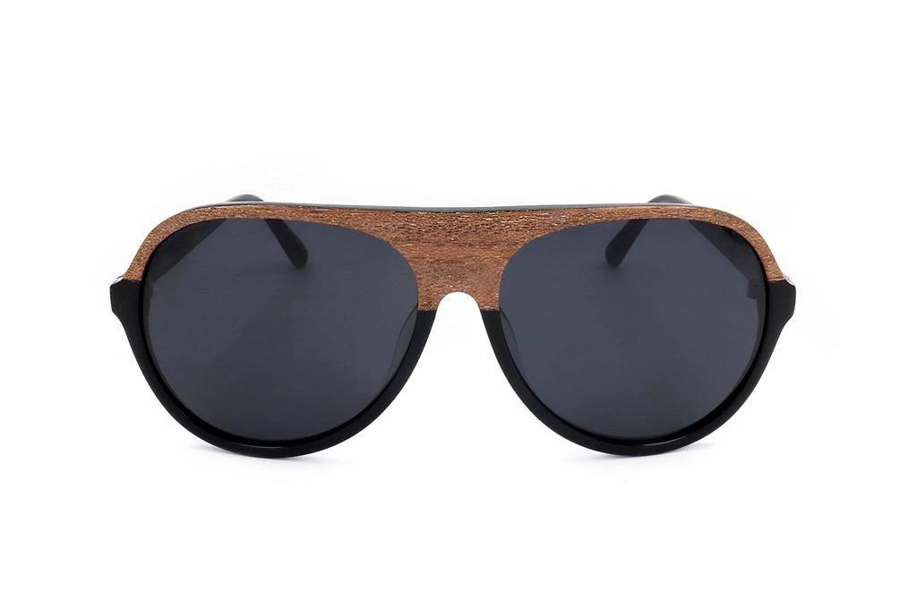 LINDA FARROW X 3.1 PHILLIP LIM AVIATOR SUNGLASSES Aviator sunglasses 3.1 Phillip Lim Silver in Metal - 36958516 main image 3